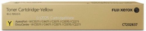 Fujifilm CT202637 Yellow Toner Cartridge  - Original