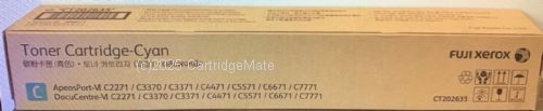 Fujifilm CT202635 Cyan Toner Cartridge  - Original     