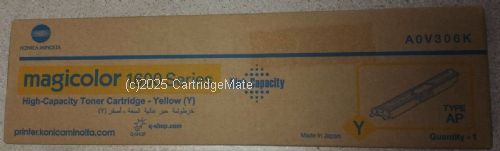 Konica Minolta A0V-306K Yellow  - Original 