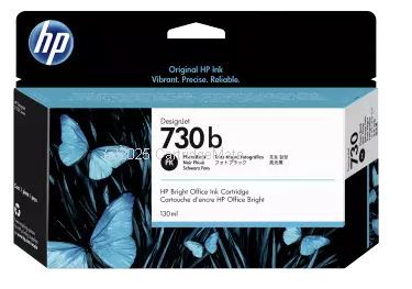 Hewlett Packard 3ED43A (730b) Photo Black Ink 130ml P2V67A - Original