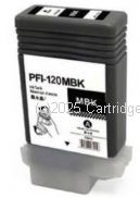 *Canon PFI-120MBK Matte Black New Compatible Dye Inkjet Cartridge - 130mls     