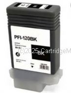 *Canon PFI-120BK Black New Compatible Dye Inkjet Cartridge - 130mls     