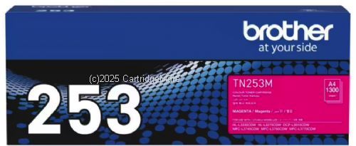 Brother TN-253M Magenta - Average 1,300 - Original    