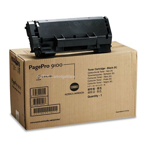Konica Minolta 1710497-001 Pagepro 9100 Black Toner - Original  