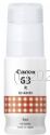 Canon GI63R Red Bottle of Ink  - Original Product   