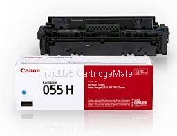 Canon Cart055CH Cyan High Yield Toner Cartridge - Original 