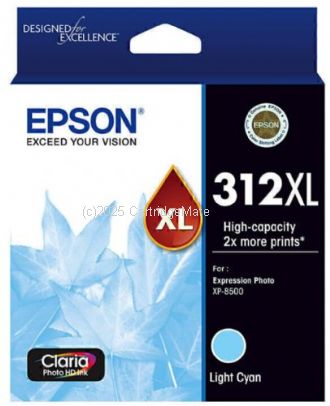 Epson T183592 (312XL) Light Cyan High Yield 