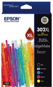 Epson T01Y792 Value Pack 302XL (5) High Yield - Original