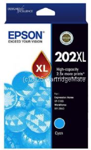 Epson T02P292 (202XL) Cyan High Yield Ink Cartridge  
