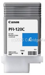 Canon PFI-120C Cyan Ink Tank-130ml- Original Product       