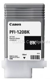 Canon PFI-120BK Black Ink Tank-130ml- Original Product     