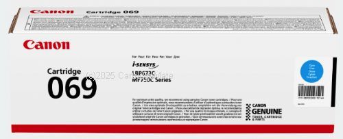 Canon Cart069C Cyan Toner Cartridge - Original        