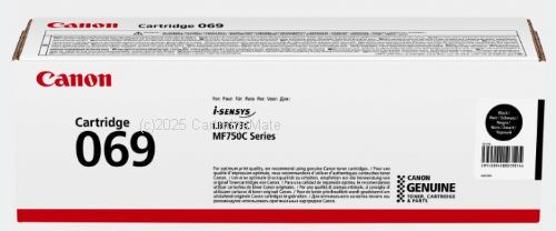 Canon Cart069B Black Toner Cartridge - Original       