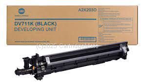 Konica Minolta A2X203D (DV711K) Black Developer Unit - Original