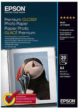 Epson S041287 A4 Photo Paper -255gsm 