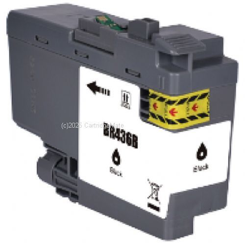 *Brother LC-436BK Black New Compatible - Average 3,000 Pages