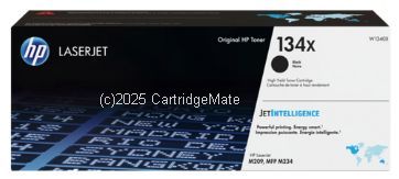Hewlett Packard W1340X (134X) High Yield Black - Average Yield 2,400 Pages - Original