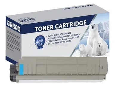CartridgeMate Oki 45862835 (ES8473) Cyan New - Average 8,800 Pages 