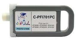 *Canon PFI-701PC Photo Cyan New Compatible High Yield Pigment - 715ml  