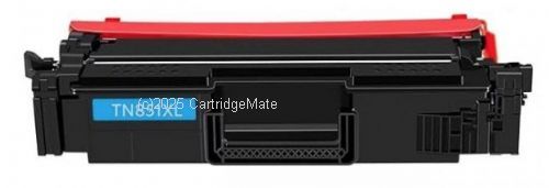 CartridgeMate Brother TN-851XLC Cyan High Yield New Compatible - 9K