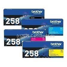 Brother TN-258B Standard Yield Value Pack (BCMY) - Original   