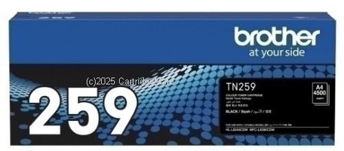 Brother TN-259B Black - Average 4,500 - Original   