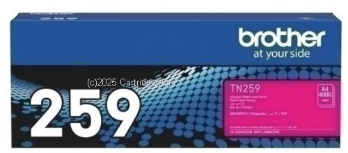 Brother TN-259M Magenta - Average 4,000 - Original    