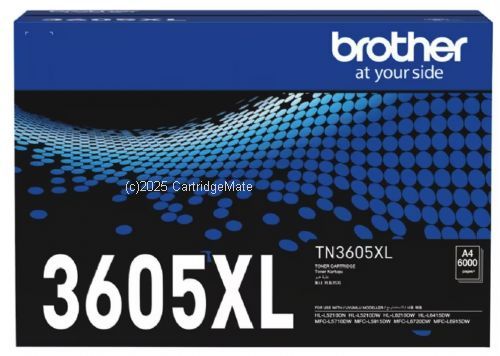 Brother TN-3605XL Extra Large Toner - Average Yield 6K - Original