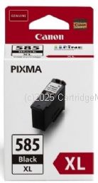 Canon PG585XL Black Extra Large Ink Cartridge - Average 300 Page Life - Original 