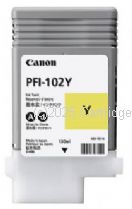 Canon PFI-102Y Yellow Ink Tank-130ml -Original Product