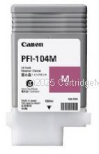 Canon PFI-104M Magenta Ink Tank-130ml- Original Product  