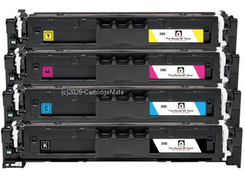 CartridgeMate Hewlett Packard W2100X (210X) Value Pack (4) Compatible  