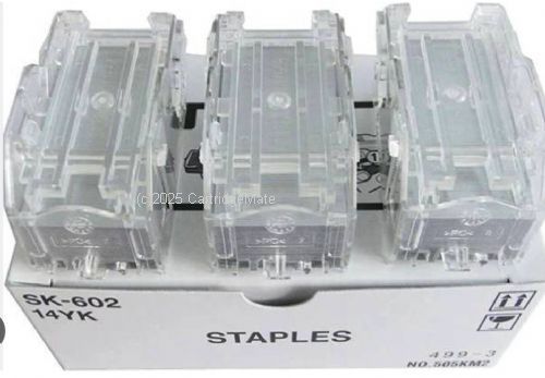 Konica Minolta SK-602 3-Pack Staple Cartridge 15YK - Original