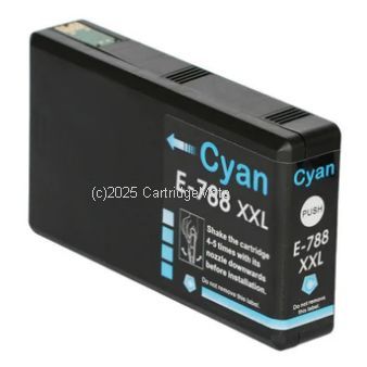 *Epson T788292 (788XXL) Cyan Ultra High Yield New Compatible Inkjet cartridge  