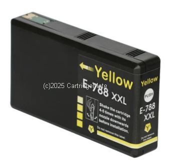 *Epson T788492 (788XXL) Yellow Ultra High Yield New Compatible Inkjet cartridge    