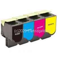 CartridgeMate Lexmark 78C6XKE Value Pack (BCMY) High Yield