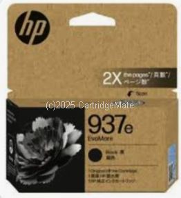 Hewlett Packard 4S6W9NA (937e) Black Inkjet  - Original 