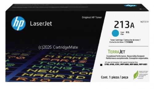 Hewlett Packard W2131A (213A) Cyan - Original        