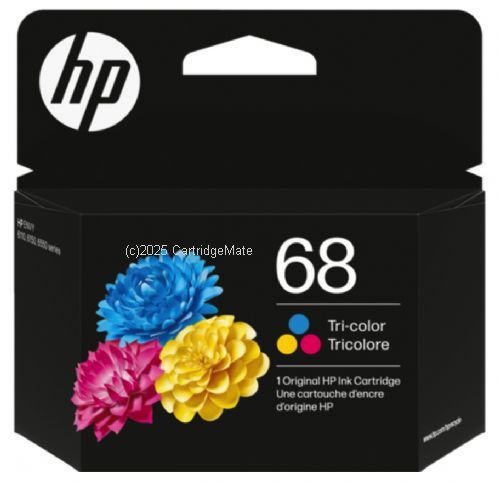 Hewlett Packard 7FP20TA (68) Colour Inkjet Cartridge - Original  