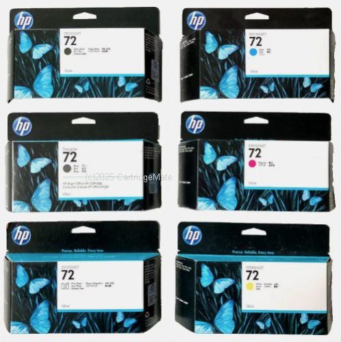 Hewlett Packard C9370 (72) Value Pack (6) High Yield - 130ml