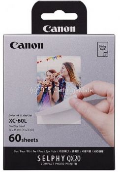 Canon XC-60L Selphy Paper 60 sheets - Original 