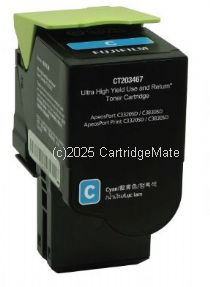 Fujifilm CT203467 Cyan Ultra High Yield Toner - Average Yield  7,000 Pages   