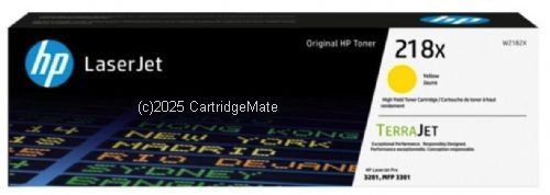 Hewlett Packard W2182X (218X) Yellow High Yield Black - Original    