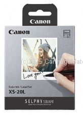 Canon XS-20L Selphy Square Paper - 20 Sheets