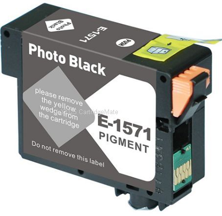 *Epson T157190 (T1571) Photo Black New Compatible Ink 