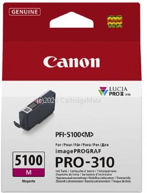 Canon PFI-5100M Magenta Ink Tank- Original Product           