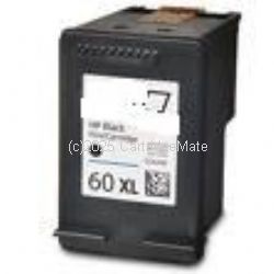 *Hewlett Packard CC641WA No 60 XL Black High Yield Compatible Inkjet - 18ml
