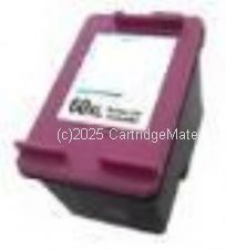 *Hewlett Packard CC644WA No 60 XL Colour High Yield Compatible Inkjet - 19ml