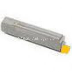 CartridgeMate Oki 43487725 Yellow New Compatible Cartridge  -Average-6K
