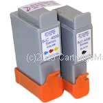 *Canon BCI-24Bk\BCI-24C New Compatible Inkjet (2 Pack)